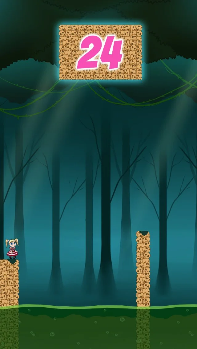 Candi's Swamp Hop — Gameplay